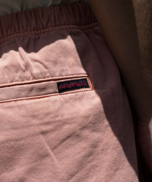 Gramicci(グラミチ)の「【GRAMICCI】G-SHORT クライミング ショートパンツ SOLID/PIGMENT(その他パンツ・メンズ・アイボリー/オリーブ/ブラック/モスグリーン/コーラルピンク/ネイビー/ベージュ/パープル/キナリ・M/L/XL)」の16枚目の写真