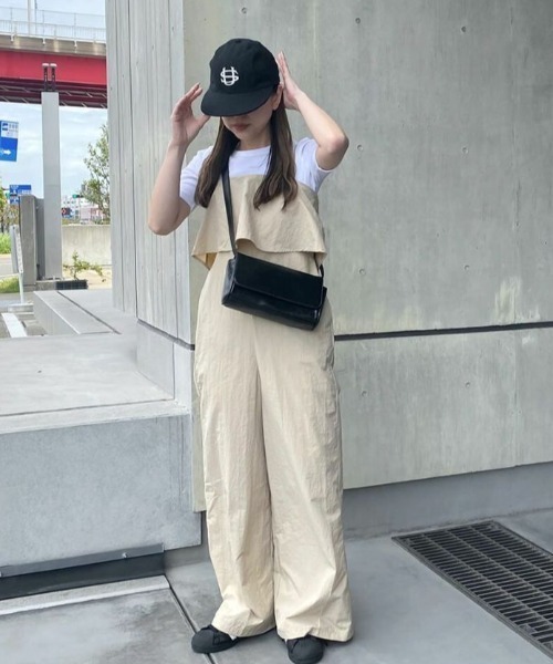 ISOOK（アイスー）の「スクエアショルダーバッグ(kiharu select) / スクエアバッグ ショルダーバッグ ミニバッグ（ショルダーバッグ・レディース・ブラック・FREE）」の5枚目の写真