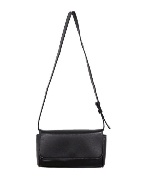 ISOOK（アイスー）の「スクエアショルダーバッグ(kiharu select) / スクエアバッグ ショルダーバッグ ミニバッグ（ショルダーバッグ・レディース・ブラック・FREE）」の2枚目の写真