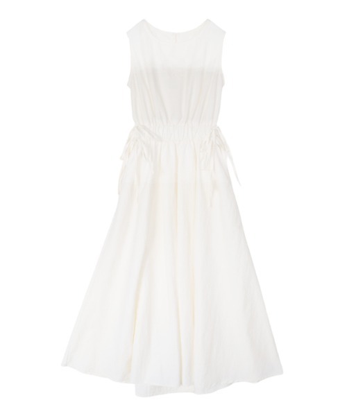 ACYM(アシーム)の「Back cut ribbon ワンピース(ワンピース・レディース・アイボリー/ブラック/ベージュ・FREE)」の19枚目の写真