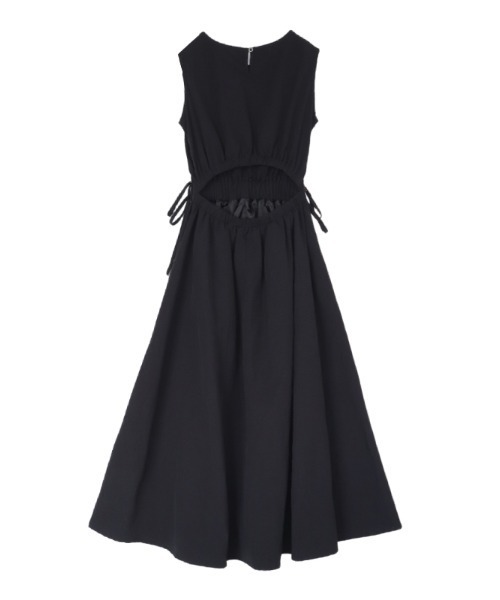 ACYM(アシーム)の「Back cut ribbon ワンピース(ワンピース・レディース・アイボリー/ブラック/ベージュ・FREE)」の14枚目の写真