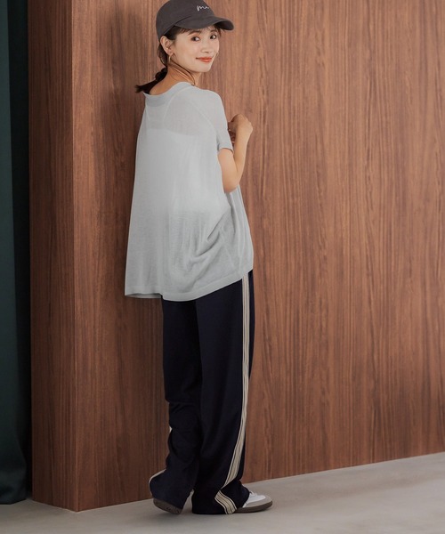 coca（coca）（コカ）の「【WEB限定セール】ハイゲージサマーカーディガン（カーディガン/ボレロ・レディース・ライトベージュ/ブラック/カーキ/グレー・ONE SIZE）」の15枚目の写真