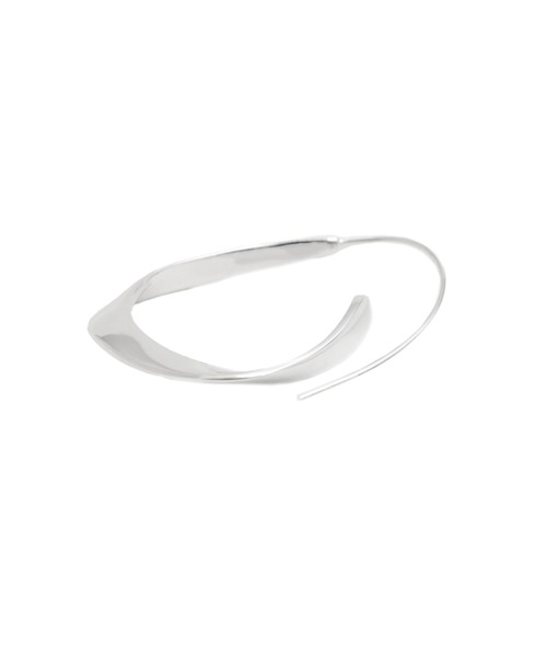 【YArKA/ヤーカ】flat twist design pierce [ftdtf3] / フラットツイストフープデザインピアス（ピアス（両耳用））｜YArKA（ヤーカ）