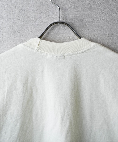 SHAKA WeAR（シャカウェア）の「【SHAKA Wear】GARMENT DYE CROP TOP / ガーメントダイ クロップ トップ（Tシャツ/カットソー・レディース・クリーム/スミクロ/ピンク・SMALL/MEDIUM）」の6枚目の写真