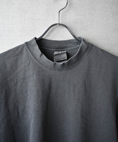 SHAKA WeAR（シャカウェア）の「【SHAKA Wear】GARMENT DYE CROP TOP / ガーメントダイ クロップ トップ（Tシャツ/カットソー・レディース・クリーム/スミクロ/ピンク・SMALL/MEDIUM）」の5枚目の写真