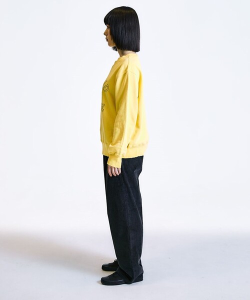 City Ambient Products（シティアンビエントプロダクツ）の「City Ambient Products: コーデュロイ ワイド テーパード スラックス（スラックス・メンズ・ブラック/ベージュ/ライトグリーン・LARGE/MEDIUM/SMALL）」の6枚目の写真