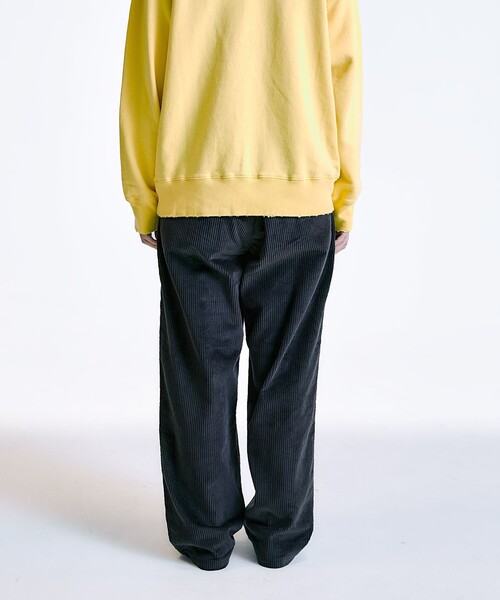 City Ambient Products（シティアンビエントプロダクツ）の「City Ambient Products: コーデュロイ ワイド テーパード スラックス（スラックス・メンズ・ブラック/ベージュ/ライトグリーン・LARGE/MEDIUM/SMALL）」の10枚目の写真