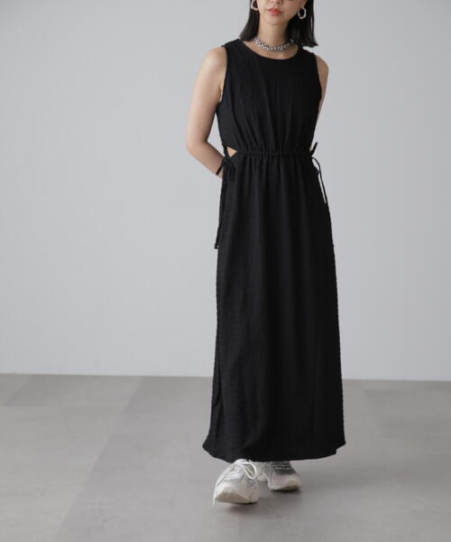 ◇サイドカットノースリカットソーワンピース（ワンピース）｜FREE'S MART（フリーズマート）