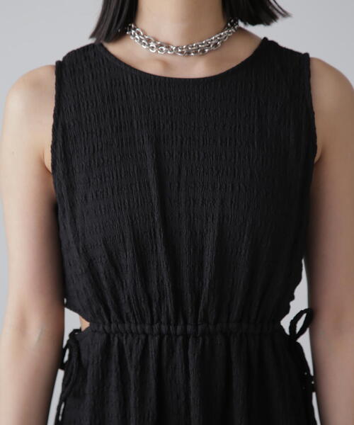 ◇サイドカットノースリカットソーワンピース（ワンピース）｜FREE'S MART（フリーズマート）