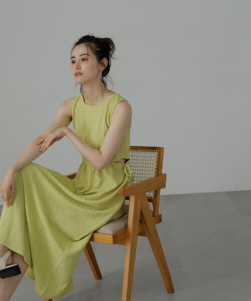 ◇サイドカットノースリカットソーワンピース（ワンピース）｜FREE'S MART（フリーズマート）