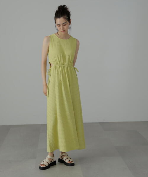 ◇サイドカットノースリカットソーワンピース（ワンピース）｜FREE'S MART（フリーズマート）