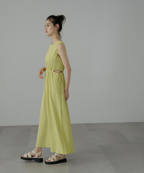 ◇サイドカットノースリカットソーワンピース（ワンピース）｜FREE'S MART（フリーズマート）