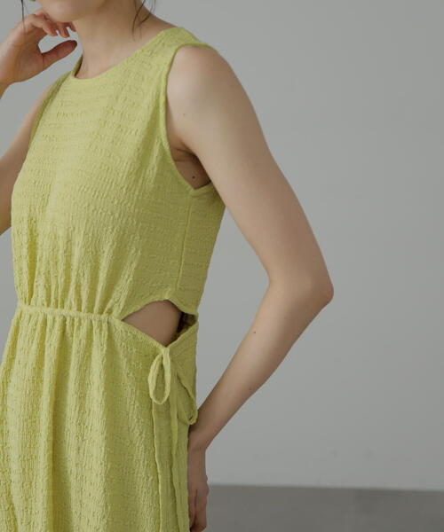 ◇サイドカットノースリカットソーワンピース（ワンピース）｜FREE'S MART（フリーズマート）