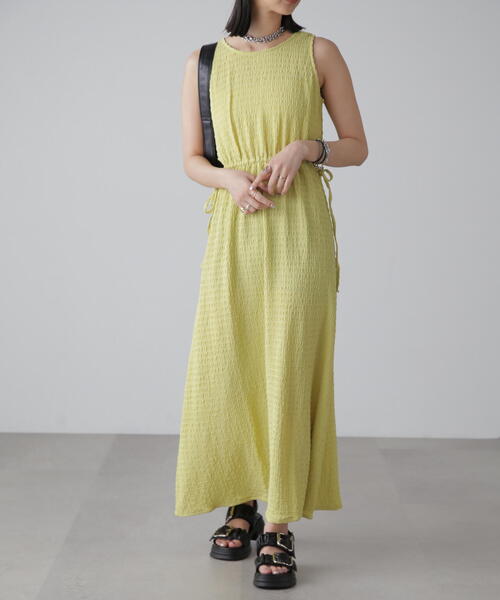 ◇サイドカットノースリカットソーワンピース（ワンピース）｜FREE'S MART（フリーズマート）