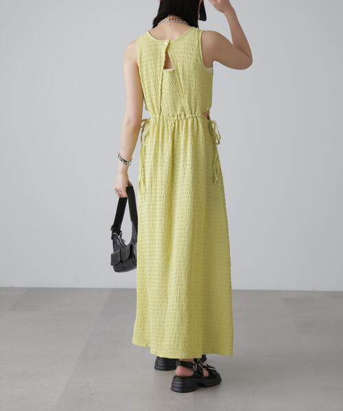 ◇サイドカットノースリカットソーワンピース（ワンピース）｜FREE'S MART（フリーズマート）