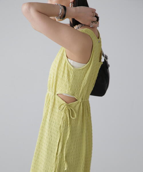 ◇サイドカットノースリカットソーワンピース（ワンピース）｜FREE'S MART（フリーズマート）