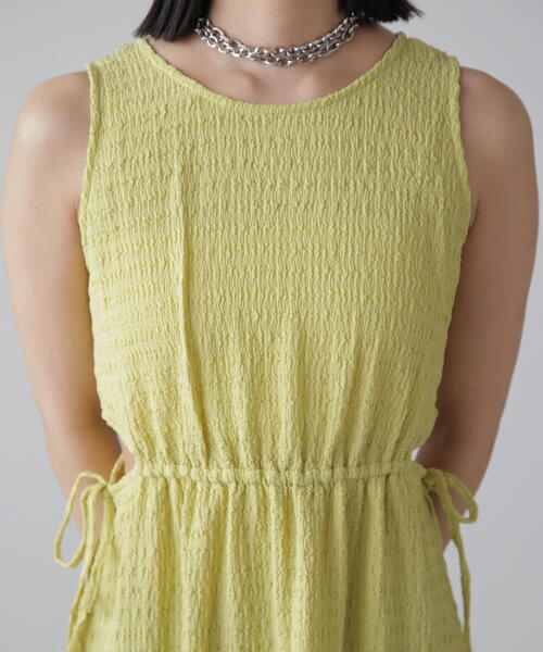 ◇サイドカットノースリカットソーワンピース（ワンピース）｜FREE'S MART（フリーズマート）