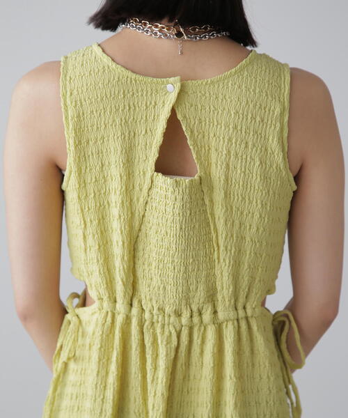 ◇サイドカットノースリカットソーワンピース（ワンピース）｜FREE'S MART（フリーズマート）