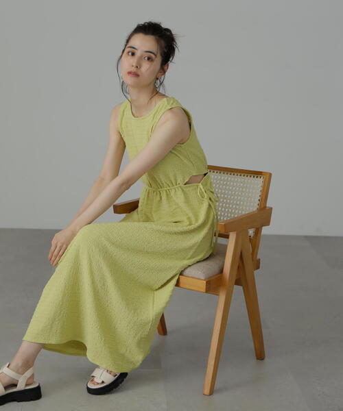 ◇サイドカットノースリカットソーワンピース（ワンピース）｜FREE'S MART（フリーズマート）