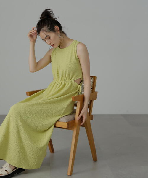 ◇サイドカットノースリカットソーワンピース（ワンピース）｜FREE'S MART（フリーズマート）