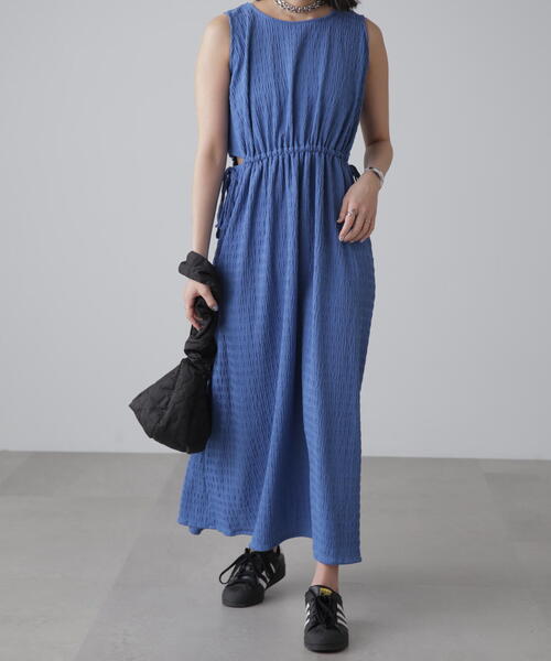 ◇サイドカットノースリカットソーワンピース（ワンピース）｜FREE'S MART（フリーズマート）