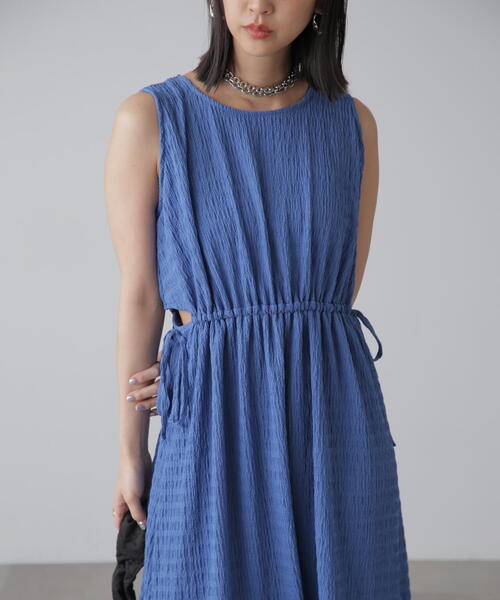 ◇サイドカットノースリカットソーワンピース（ワンピース）｜FREE'S MART（フリーズマート）