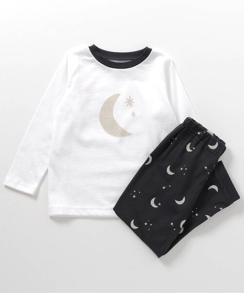 apres les cours（アプレレクール）の「【WEB限定】バラエティパジャマ（ルームウェア/パジャマ・キッズ・チャコール/ミント/ピンク/サックスブルー・80/130/90/100/110/120）」の15枚目の写真