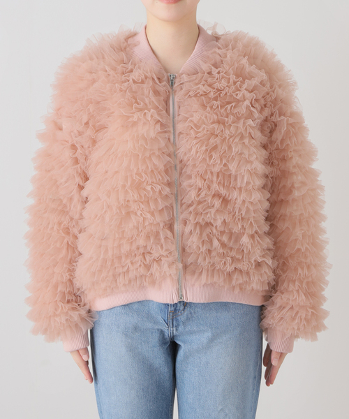 【 DREAM Sister Jane/ドリームシスタージェーン】Montana Tulle Bomber