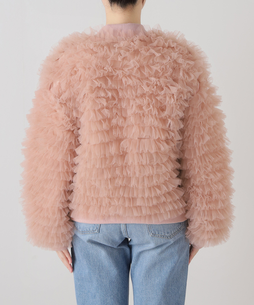 【 DREAM Sister Jane/ドリームシスタージェーン】Montana Tulle Bomber