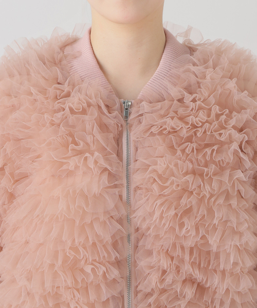 【 DREAM Sister Jane/ドリームシスタージェーン】Montana Tulle Bomber