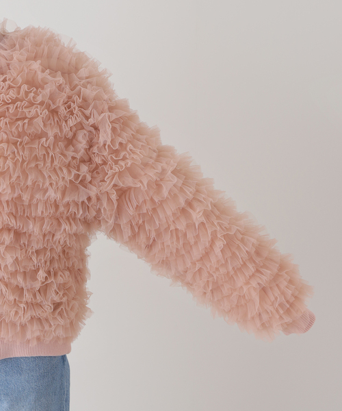 【 DREAM Sister Jane/ドリームシスタージェーン】Montana Tulle Bomber