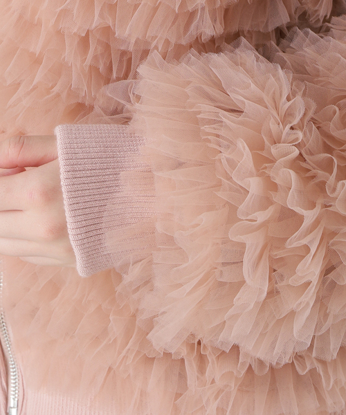 【 DREAM Sister Jane/ドリームシスタージェーン】Montana Tulle Bomber