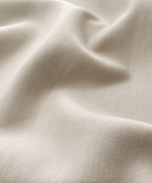 nissen(ニッセン)の「なめらかポンチ素材 サイドジップパーカー(パーカー・レディース・ブラック/モカ/グレイッシュブルー/グリーン系/チャコールグレー/グレイッシュベージュ・S/M/L/LL)」の8枚目の写真