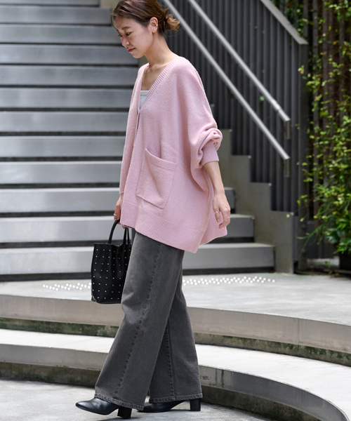 JOURNAL STANDARD relume（ジャーナルスタンダード　レリューム）の「《追加2》ストレッチデニムストレート 5ポケット（デニムパンツ・レディース・チャコールグレー/ブルー系その他・40/38/36）」の22枚目の写真