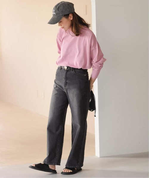 JOURNAL STANDARD relume（ジャーナルスタンダード　レリューム）の「《追加2》ストレッチデニムストレート 5ポケット（デニムパンツ・レディース・チャコールグレー/ブルー系その他・40/38/36）」の14枚目の写真