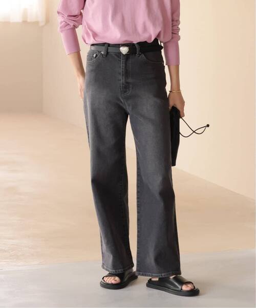 JOURNAL STANDARD relume（ジャーナルスタンダード　レリューム）の「《追加2》ストレッチデニムストレート 5ポケット（デニムパンツ・レディース・チャコールグレー/ブルー系その他・40/38/36）」の17枚目の写真
