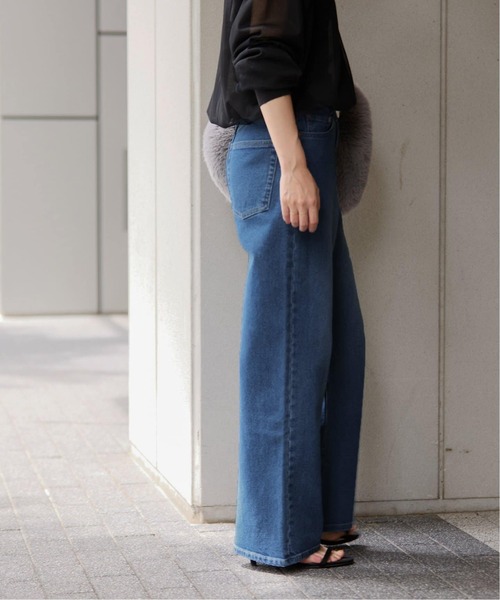 追加2》ストレッチデニムストレート 5ポケット（デニムパンツ