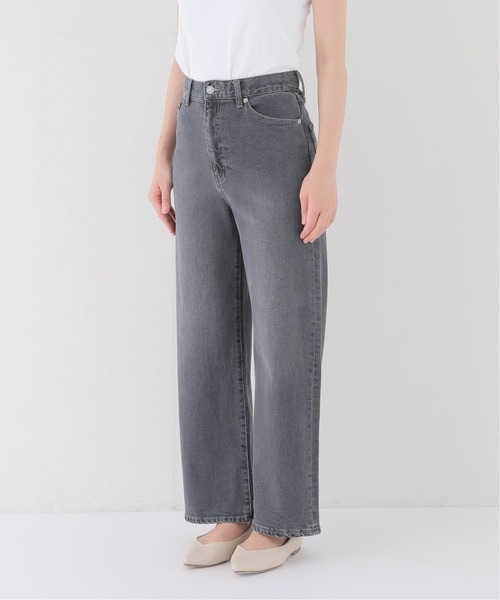 JOURNAL STANDARD relume（ジャーナルスタンダード　レリューム）の「《追加2》ストレッチデニムストレート 5ポケット（デニムパンツ・レディース・チャコールグレー/ブルー系その他・40/38/36）」の10枚目の写真
