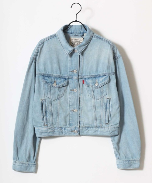 セール】Levi's/リーバイス SHRUNKEN 90S TRUCKER/ショート丈 デニム