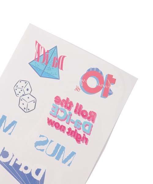 ZOZOMESSE（ゾゾメッセ）の「【Da-iCE × Danny Sangra】 ボディシール