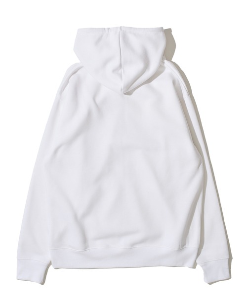 UNIVERSAL OVERALL(ユニバーサルオーバーオール)の「【UNIVERSAL OVERALL】T/C SWEAT ZIP HOODIE / 裏起毛スウェットジップアップパーカー(パーカー・メンズ・ブラック/グレー/ホワイト/オートミール/ネイビー/オレンジ・MEDIUM/LARGE/X-LARGE)」の8枚目の写真