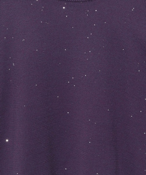 HARE（ハレ）の「スパンコールニットプルオーバー(HARE)（ニット/セーター・メンズ・グレー/ブラック/パープル・FREE）」の21枚目の写真
