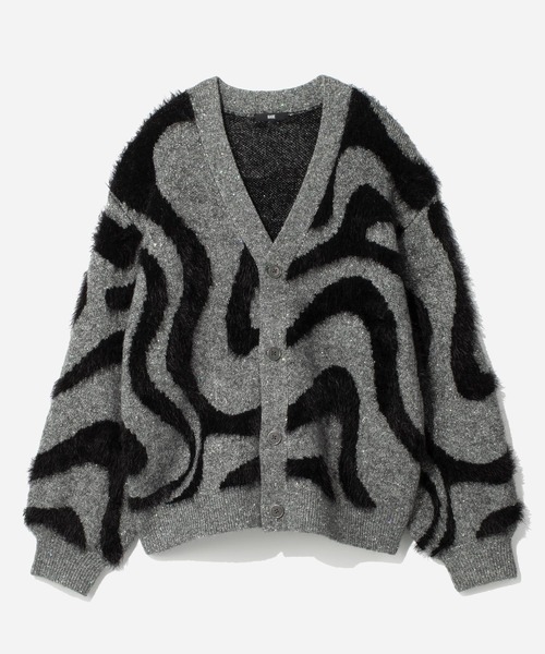 HARE（ハレ）の「イソザイラインスパンコールカーディガン(HARE