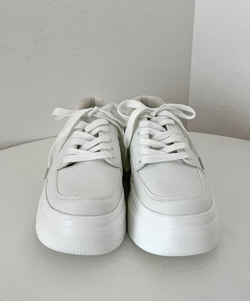 prose verse（プロズヴェール）の「プラットフォームスニーカー（スニーカー・レディース・オフホワイト・X-LARGE/LARGE/MEDIUM/SMALL）」の6枚目の写真