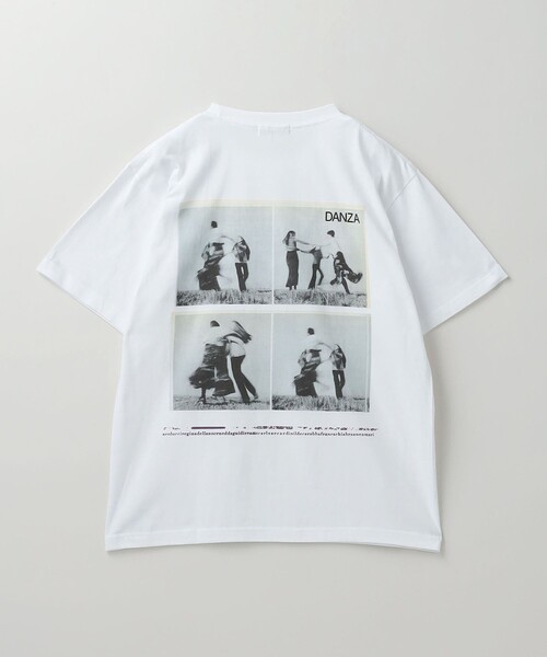 UNITED ARROWS & SONS(ユナイテッドアローズアンドサンズ)の「<out stand IN> DANZA S/S TEE/Tシャツ(Tシャツ/カットソー・メンズ・ブラック/ホワイト・L/M)」の1枚目の写真