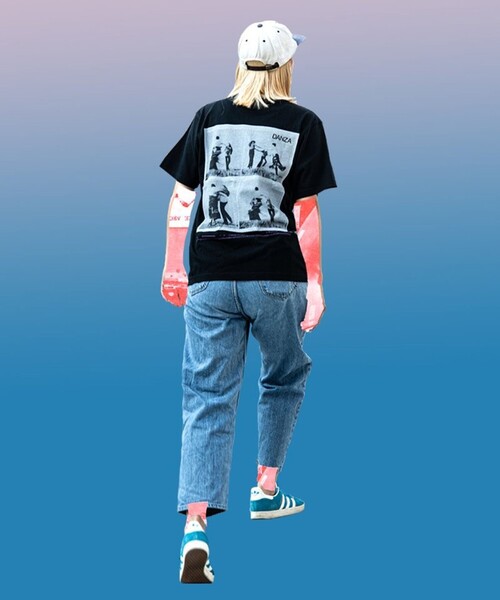 UNITED ARROWS & SONS(ユナイテッドアローズアンドサンズ)の「<out stand IN> DANZA S/S TEE/Tシャツ(Tシャツ/カットソー・メンズ・ブラック/ホワイト・L/M)」の14枚目の写真