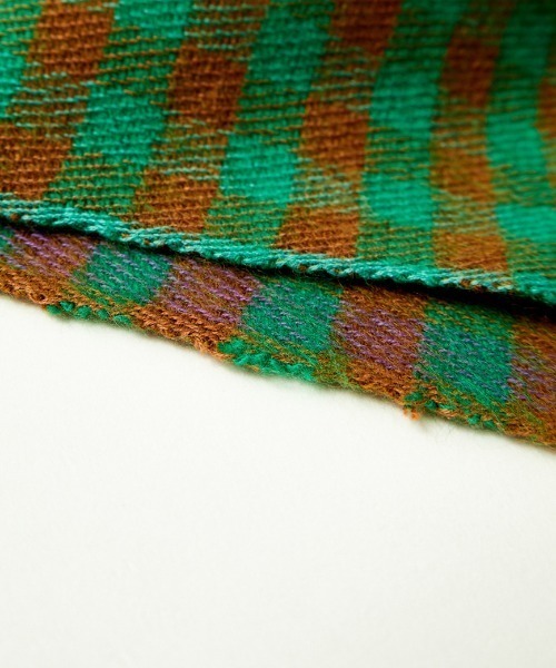 hint hint/ヒントヒント] アクリルコットン大判ストール(パープル