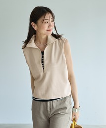STYLE DELI | 【匠ジョーゼット】ジップアップハイネックトップス(その他トップス)