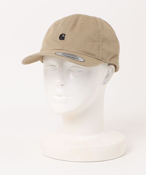 Carhartt WIP（カーハートダブリューアイピー）の「【Carhartt WIP】マディソン ロゴ キャップ I023750（キャップ・メンズ・ブラック系その他2/ベージュ系その他/ベージュ系その他2/ブラック系1・FREE）」の4枚目の写真