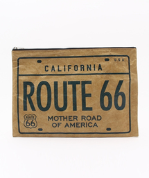 SEVENDAYS=SUNDAY | ペーパープレート柄ジップクラッチバッグ(ショルダーバッグ)